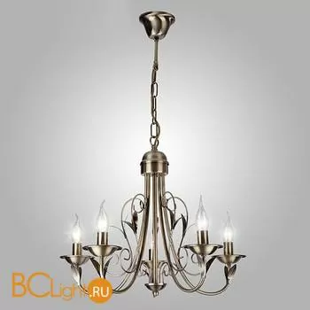 Люстра Eurosvet Afina 60050/5 античная бронза