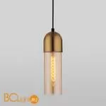 Подвесной светильник Eurosvet Airon 50180/1 янтарный