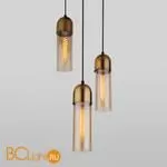 Подвесной светильник Eurosvet Airon 50180/3 янтарный - Фото 0