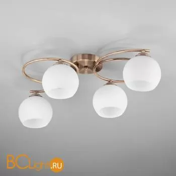 Потолочная люстра Eurosvet Alba 30144/4 античная бронза