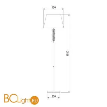 Торшер Eurosvet Alcamo 01076/1 перламутровое золото - Фото 2