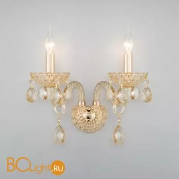 Бра Eurosvet Alcedo 10097/2 золото/тонированный хрусталь Strotskis