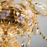 Люстра Eurosvet Alcedo 10097/6 золото/тонированный хрусталь Strotskis - Фото 2