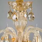 Люстра Eurosvet Alcedo 10097/8 золото/тонированный хрусталь Strotskis - Фото 2