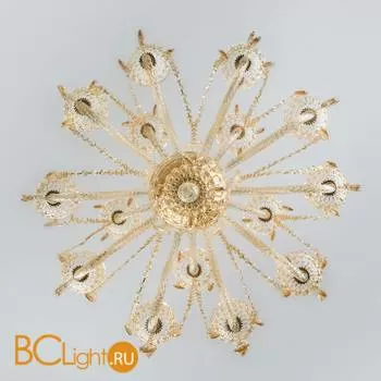 Люстра Eurosvet Alcedo 10097/15 золото/тонированный хрусталь Strotskis - Фото 1