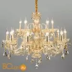 Люстра Eurosvet Alcedo 10097/15 золото/тонированный хрусталь Strotskis
