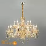 Люстра Eurosvet Alcedo 10097/15 золото/тонированный хрусталь Strotskis - Фото 2