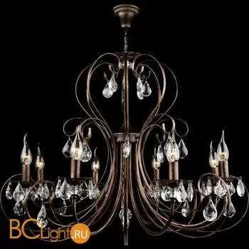 Люстра Eurosvet Alda 3305/8 черный с золотом