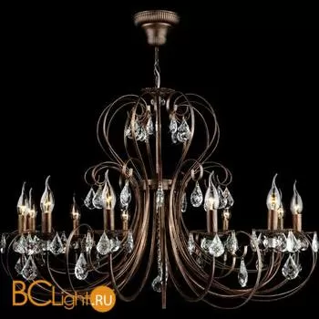 Люстра Eurosvet Alda 3305/12 черный с золотом