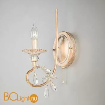 Бра Eurosvet Alexandria 60057/1 белый с золотом