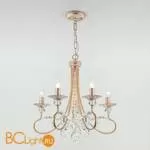 Люстра Eurosvet Alexandria 60057/5 белый с золотом - Фото 1