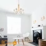 Люстра Eurosvet Alexandria 60057/5 белый с золотом - Фото 2