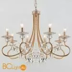 Люстра Eurosvet Alexandria 60057/8 белый с золотом