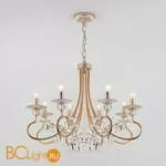 Люстра Eurosvet Alexandria 60057/8 белый с золотом - Фото 0