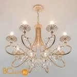 Люстра Eurosvet Alexandria 60057/8 белый с золотом - Фото 1