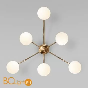Люстра Eurosvet Alix 30177/6 латунь - Фото 3