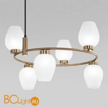 Подвесной светильник Eurosvet Alva new 30183/6 латунь a064683 - Фото 1