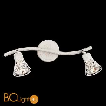 Спот (точечный светильник) Eurosvet Аляска 20027/2 белый с золотом