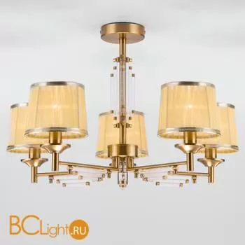 Потолочная люстра Eurosvet Amalfi 60081/5 золотая бронза