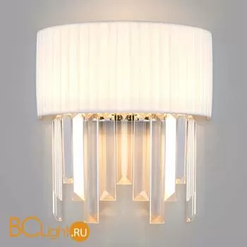 Настенный светильник Eurosvet Amantea 10106/2 хром/прозрачный хрусталь Strotskis