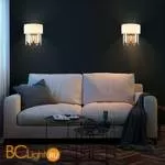 Настенный светильник Eurosvet Amantea 10106/2 хром/прозрачный хрусталь Strotskis - Фото 1