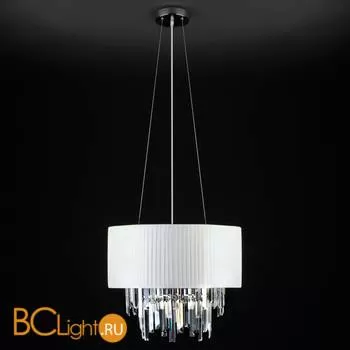 Подвесной светильник Eurosvet Amantea 10106/6 хром/прозрачный хрусталь Strotskis - Фото 4