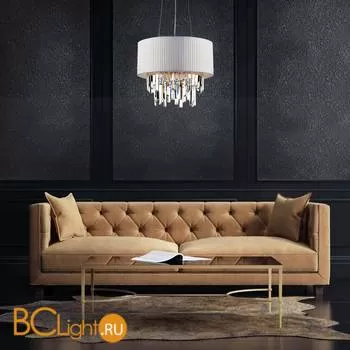 Подвесной светильник Eurosvet Amantea 10106/6 хром/прозрачный хрусталь Strotskis - Фото 3