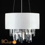 Подвесной светильник Eurosvet Amantea 10106/6 хром/прозрачный хрусталь Strotskis - Фото 0