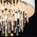 Подвесной светильник Eurosvet Amantea 10106/6 хром/прозрачный хрусталь Strotskis - Фото 6