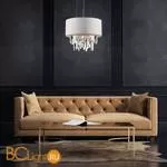 Подвесной светильник Eurosvet Amantea 10106/6 хром/прозрачный хрусталь Strotskis - Фото 3