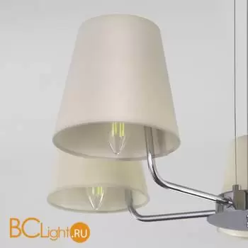 Подвесной светильник Eurosvet Amaretto new 60155/5 хром a065002 - Фото 0