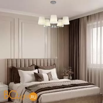 Подвесной светильник Eurosvet Amaretto new 60155/5 хром a065002 - Фото 3