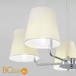 Подвесной светильник Eurosvet Amaretto new 60155/5 хром a065002 - Фото 1