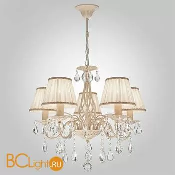 Люстра Eurosvet Amelia 10054/5 белый с золотом 00000077237