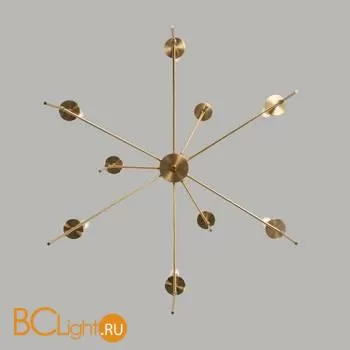 Потолочный светильник Eurosvet Anders 60142/9 латунь a061931 - Фото 1