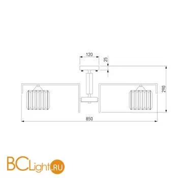 Люстра Eurosvet April 10126/8 золото - Фото 4