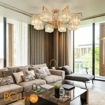 Люстра Eurosvet April 10126/8 золото