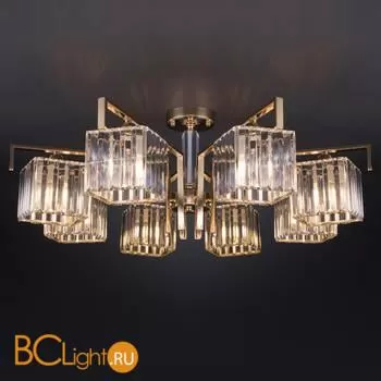 Люстра Eurosvet April 10117/8 золото/прозрачный хрусталь Strotskis - Фото 1