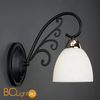 Бра Eurosvet Arabella 70087/1 черный/золото - Фото 0