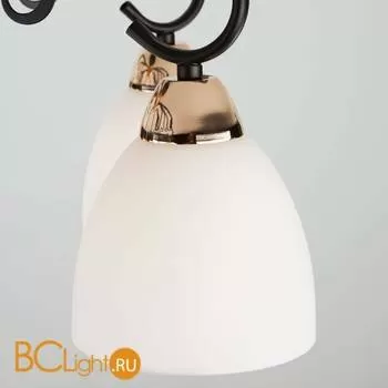 Потолочная люстра Eurosvet Arabella 70087/7 черный/золото - Фото 1