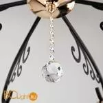 Потолочная люстра Eurosvet Arabella 70087/7 черный/золото - Фото 2