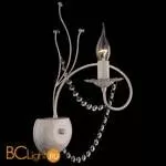 Бра Eurosvet Арабеска 10002/1 белый с золотом/прозрачный хрусталь Strotskis