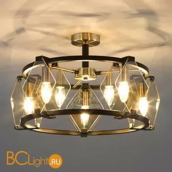 Люстра Eurosvet Aragon 60126/5 черный - Фото 2