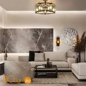 Люстра Eurosvet Aragon 60126/5 черный