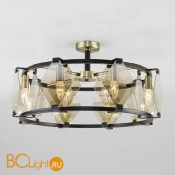 Люстра Eurosvet Aragon 60126/8 черный - Фото 0