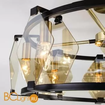 Люстра Eurosvet Aragon 60126/8 черный - Фото 2