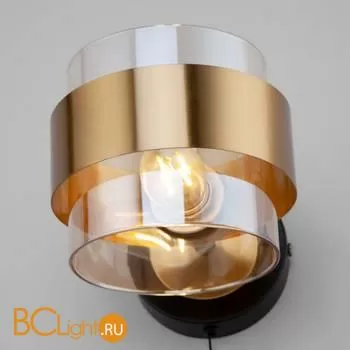 Настенный светильник Eurosvet Arcada 70127/1 черный - Фото 2