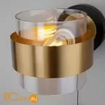 Настенный светильник Eurosvet Arcada 70127/1 черный - Фото 0