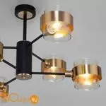 Люстра Eurosvet Arcada 70127/6 черный - Фото 0