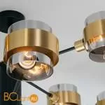 Люстра Eurosvet Arcada 70127/8 черный/дымчатый a060653 - Фото 0